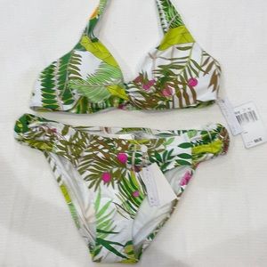 Trina Turk Bikini top size 10 bottom size 12